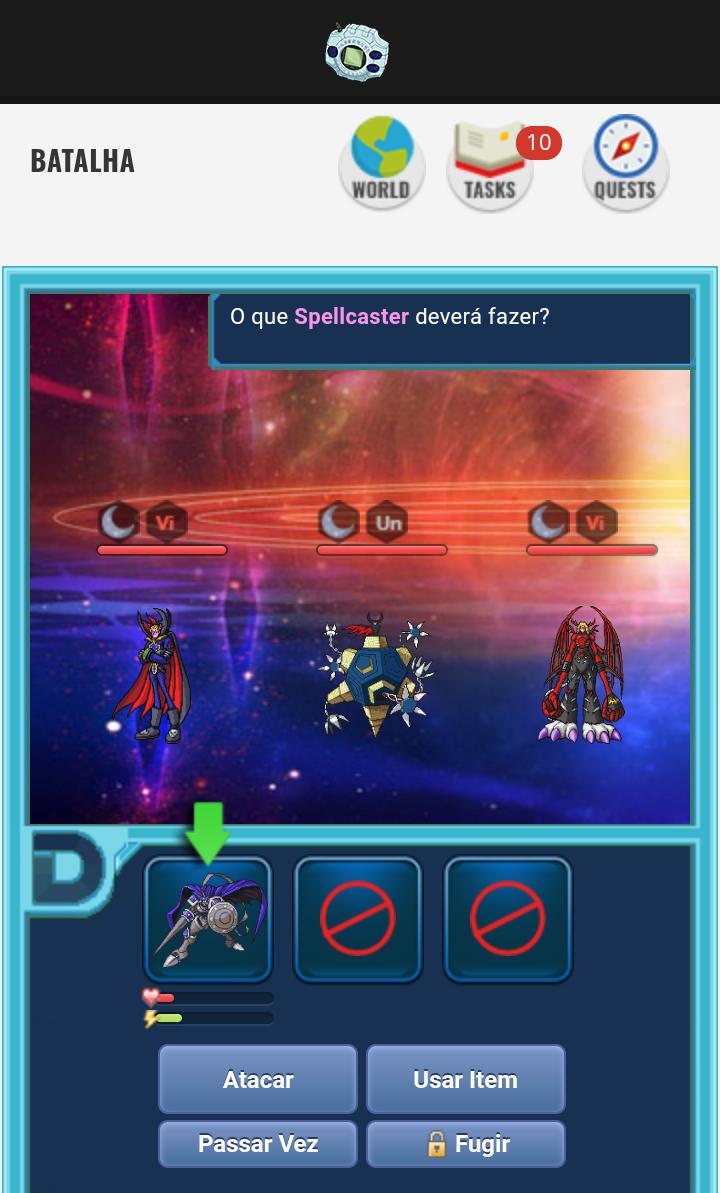 Digital Monsters Battle