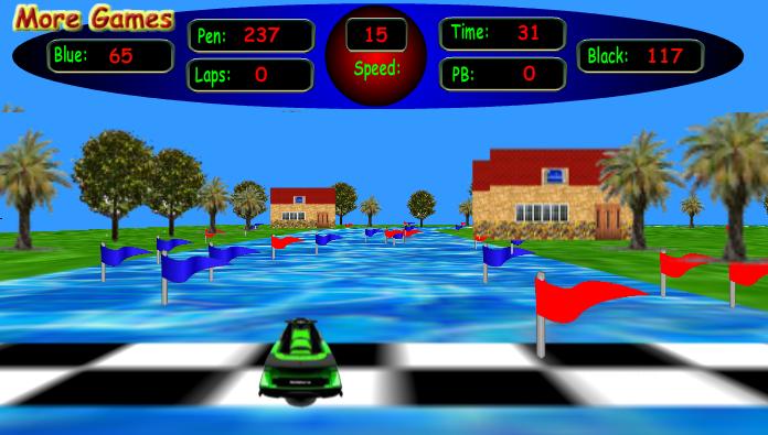 3D Jet Ski Racing FREE Version