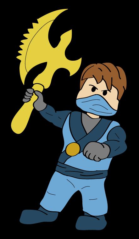 How to Draw Jay Blue NinjaGo