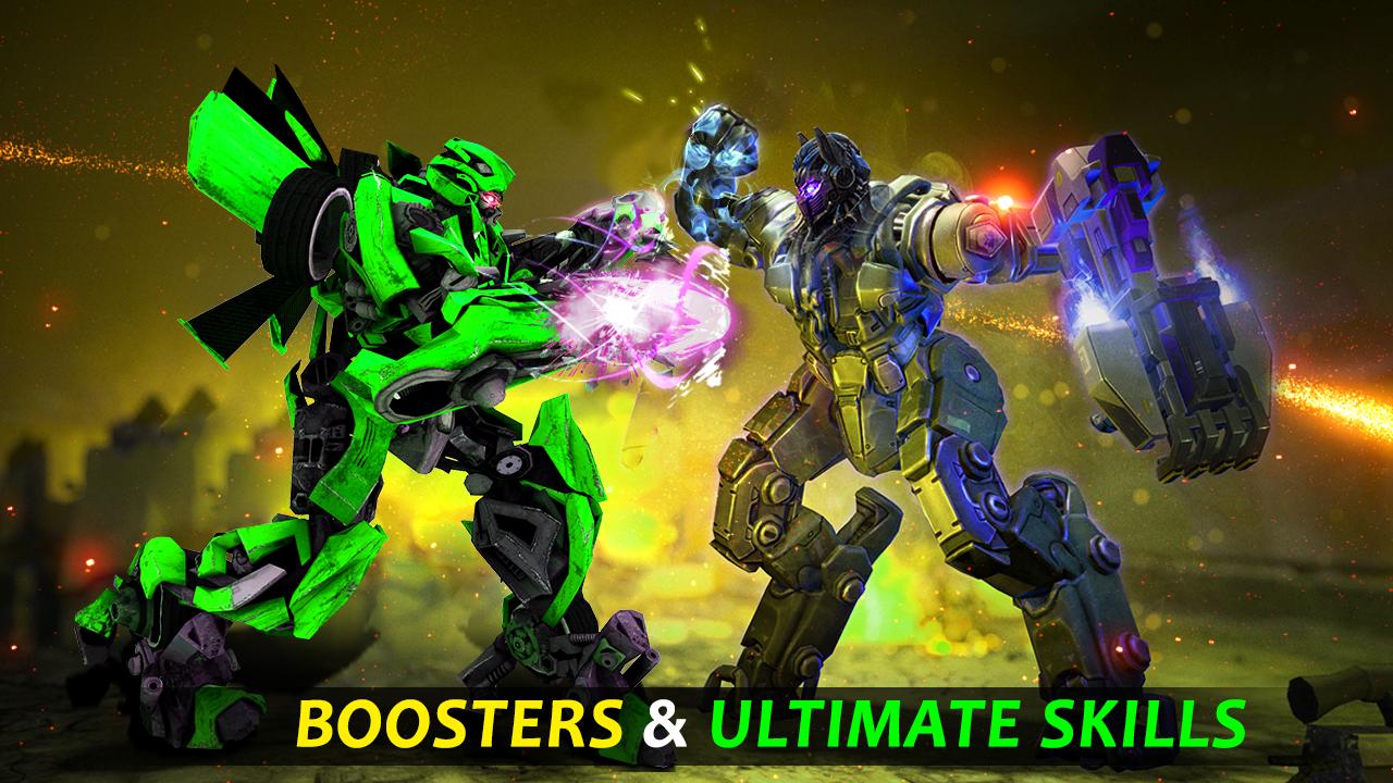 Dragon Transform Robot Warrior Battle