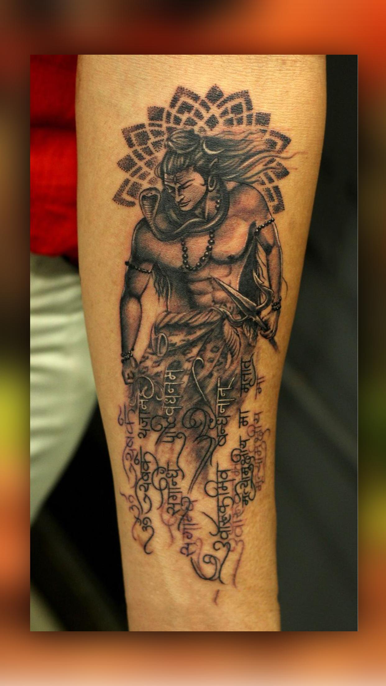 Mahadev tattoo : Shiva tattoos