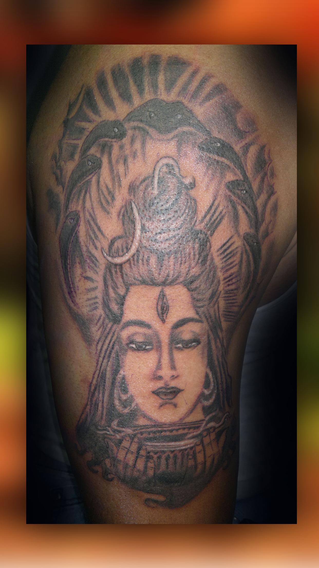 Mahadev tattoo : Shiva tattoos
