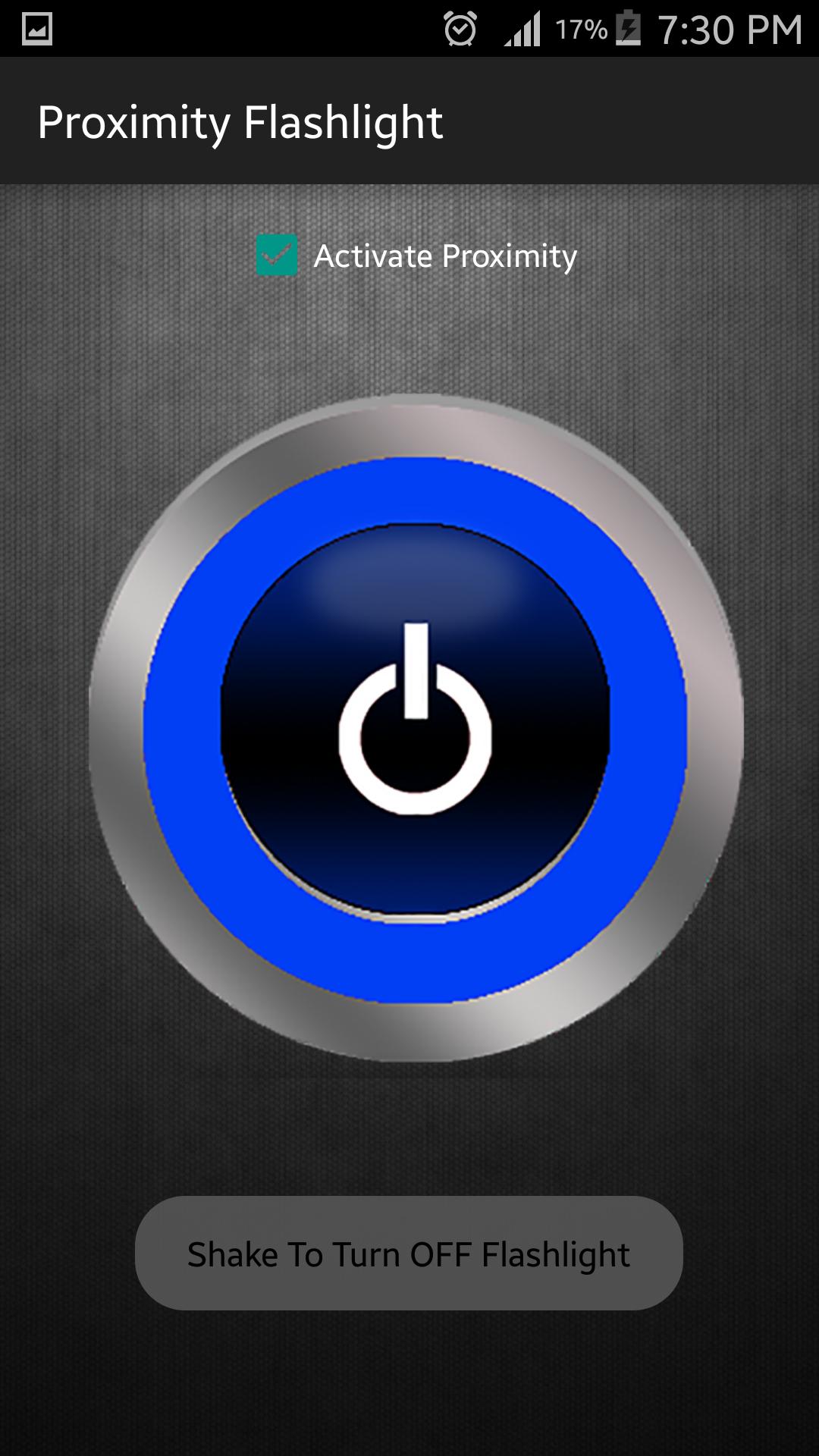 Proximity Flashlight