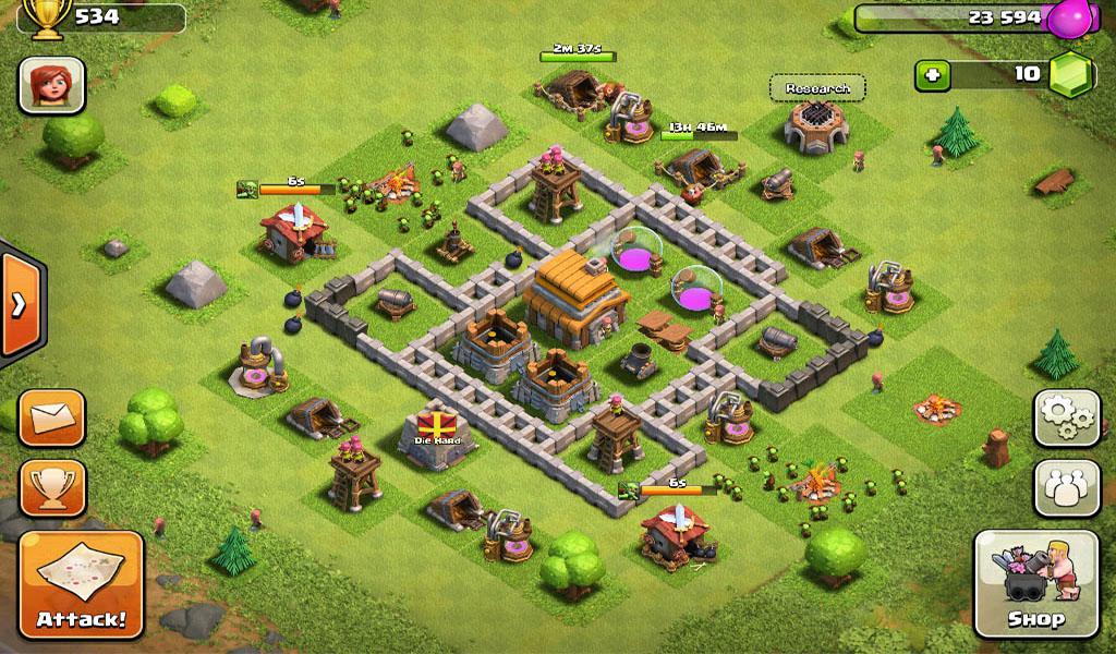 Strategy Maps For COC