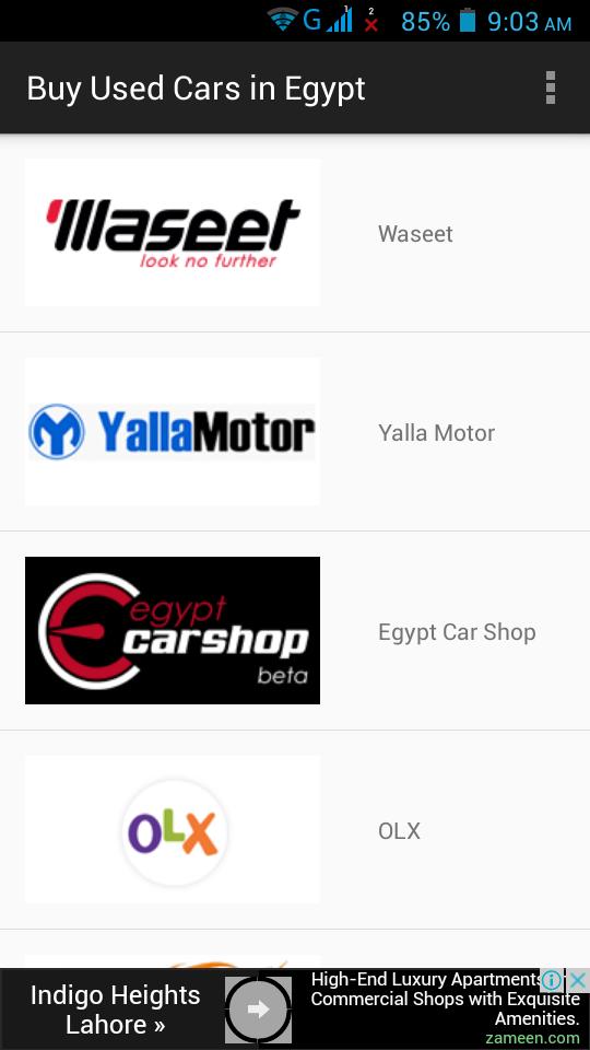 Buy Used Cars in Egypt