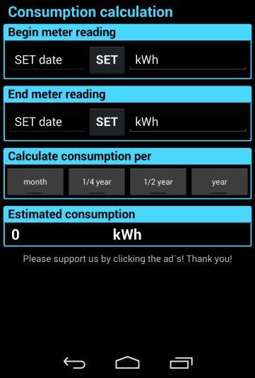 Power Consumption Calculator