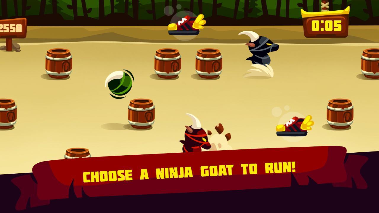 Ninja Goats. Online Runs
