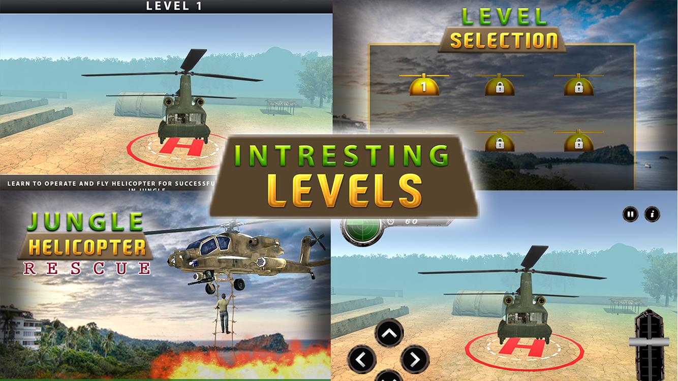 Jungle Fire Helicopter Rescue