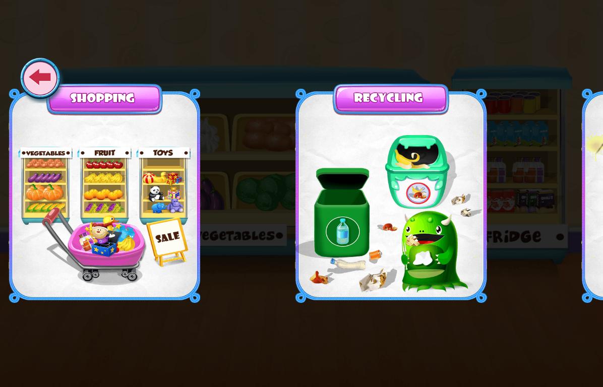 Supermarket Shopping for Kids