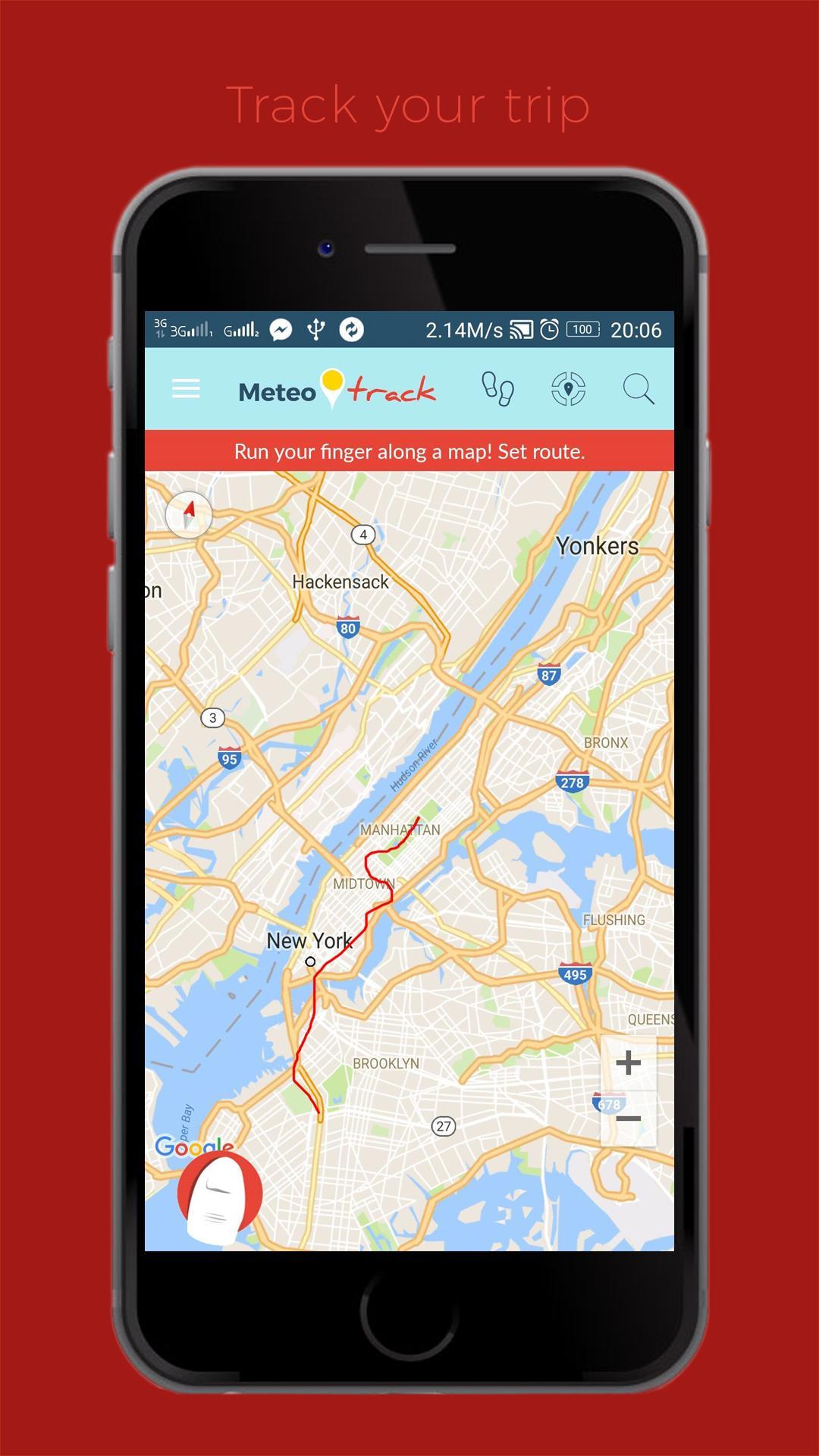 MeteoTrack Track your weather!