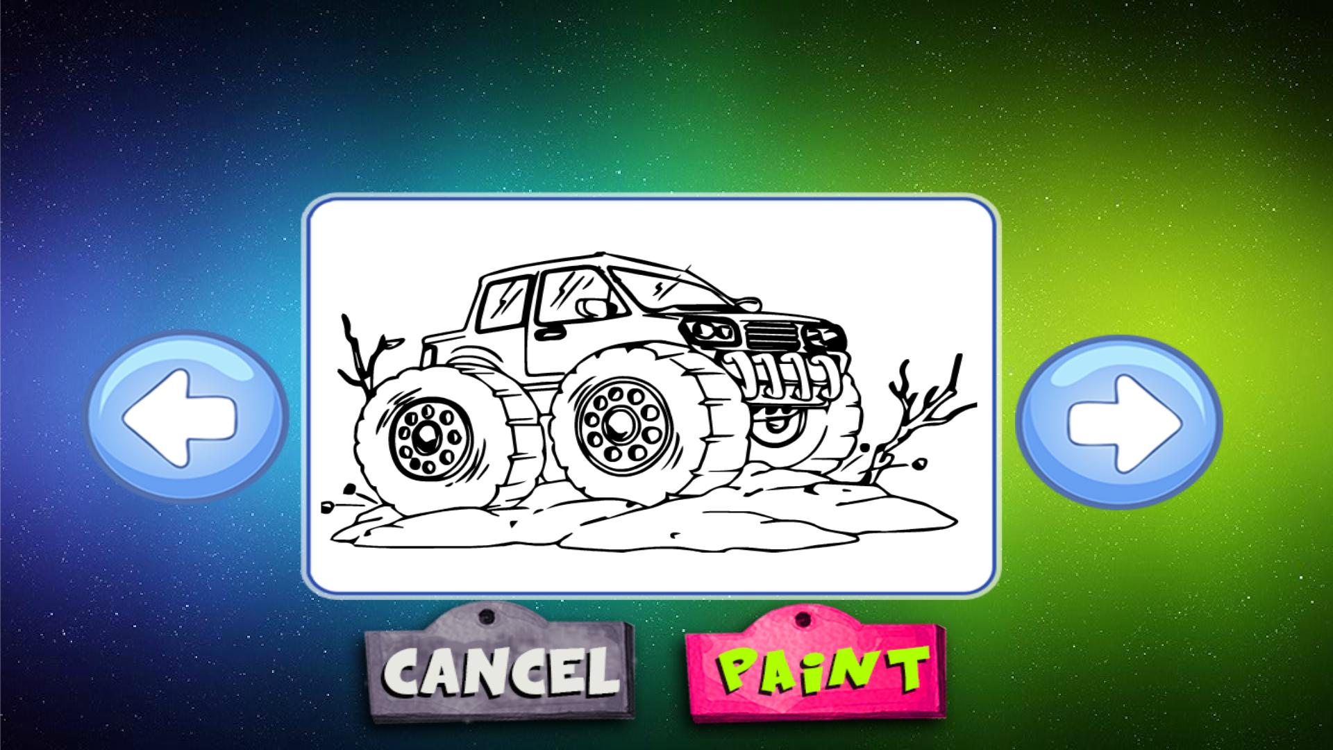 Monster Truck Coloring