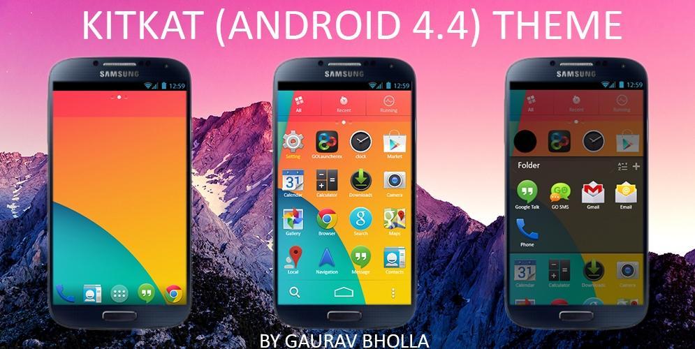 KitKat (Android 4.4) Theme