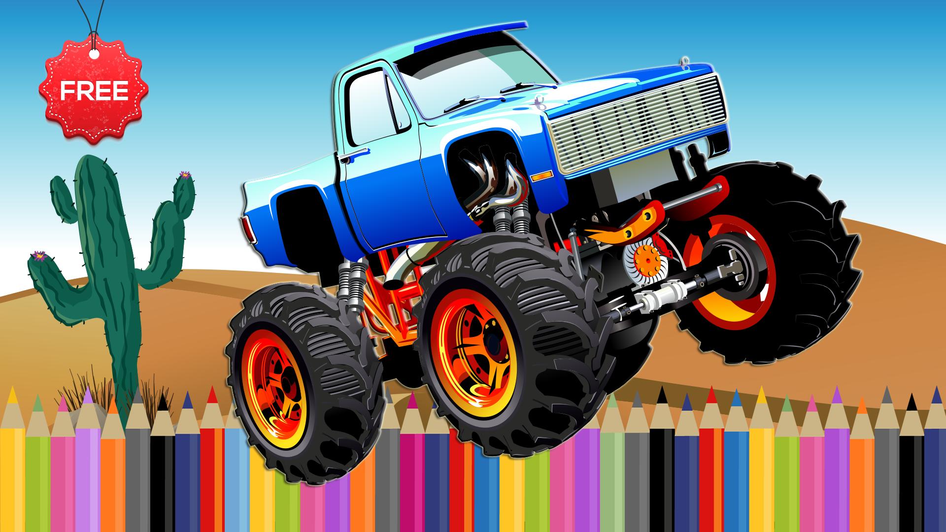 Monster Truck Coloring