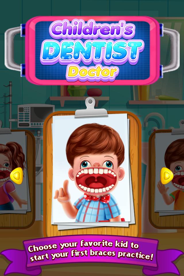 Children's Cavity & Braces Dentist Doctor Games
