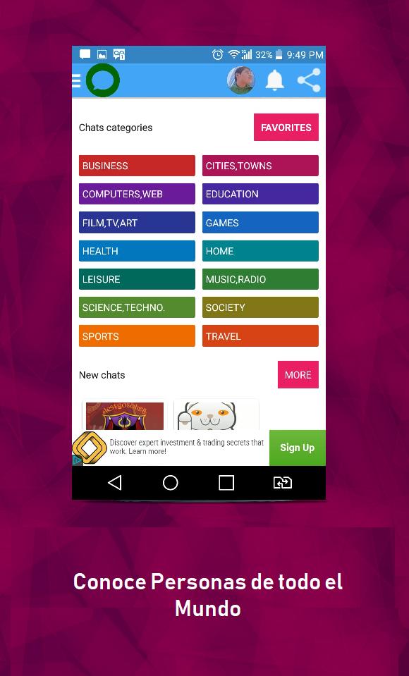 Chat para conocer Personas