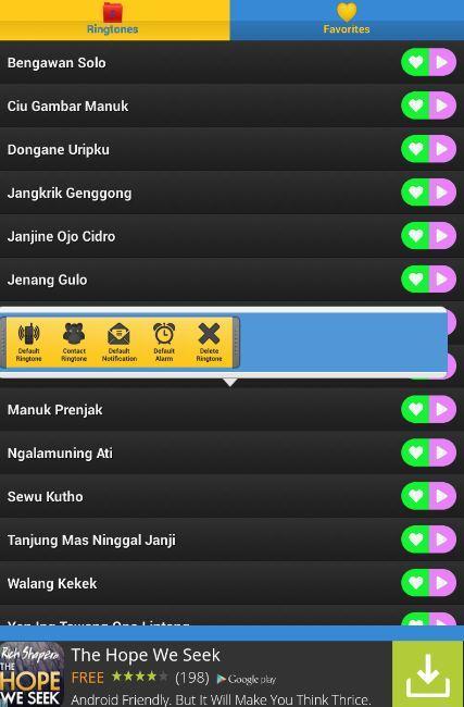 Lagu Keroncong Jawa Populer