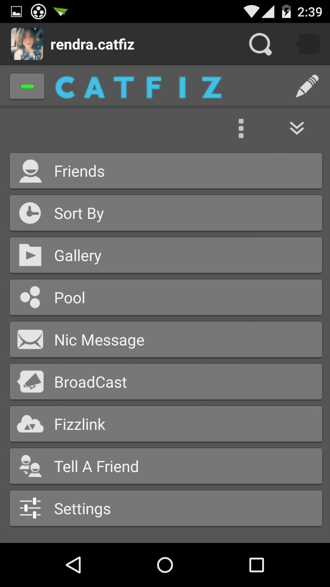 Catfiz Dark Grey Theme