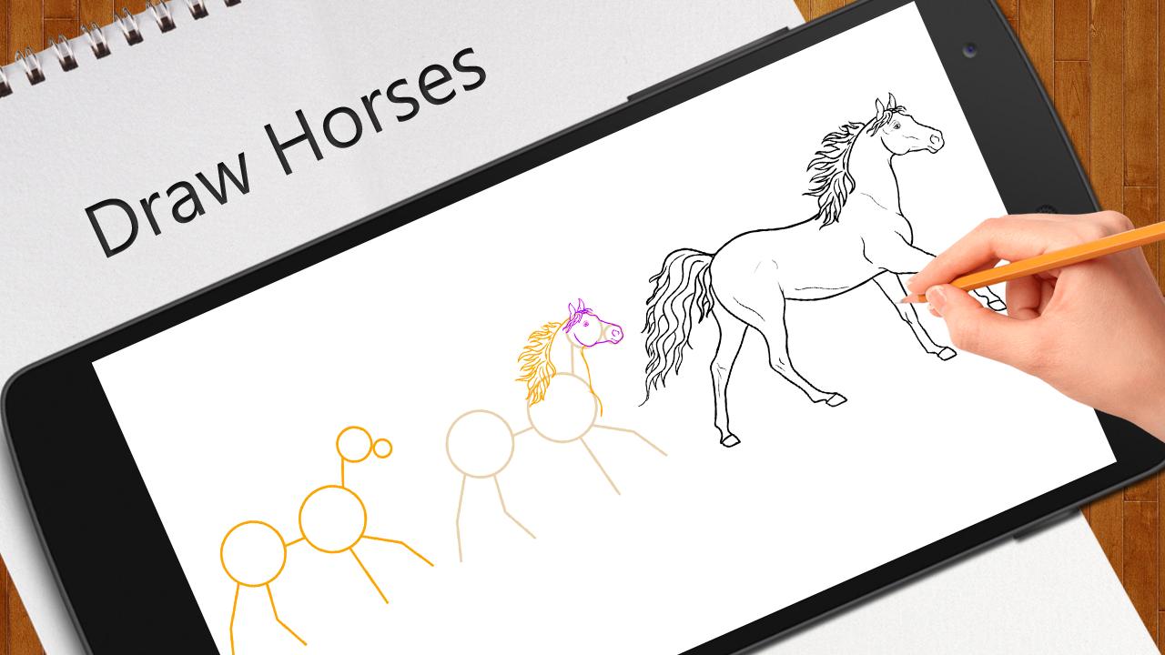 Learn to Draw Horses