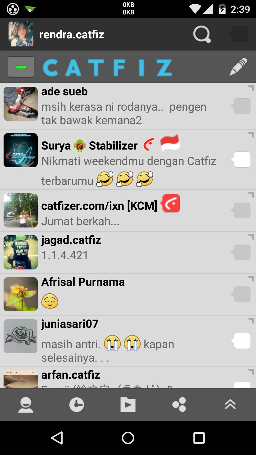 Catfiz Dark Grey Theme