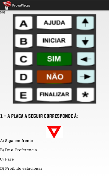 Simulado Prova Detran