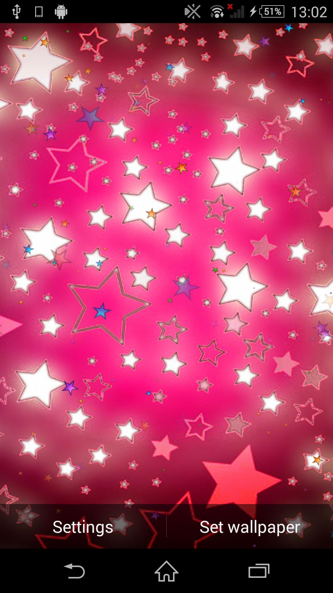 Charming Stars Live Wallpaper