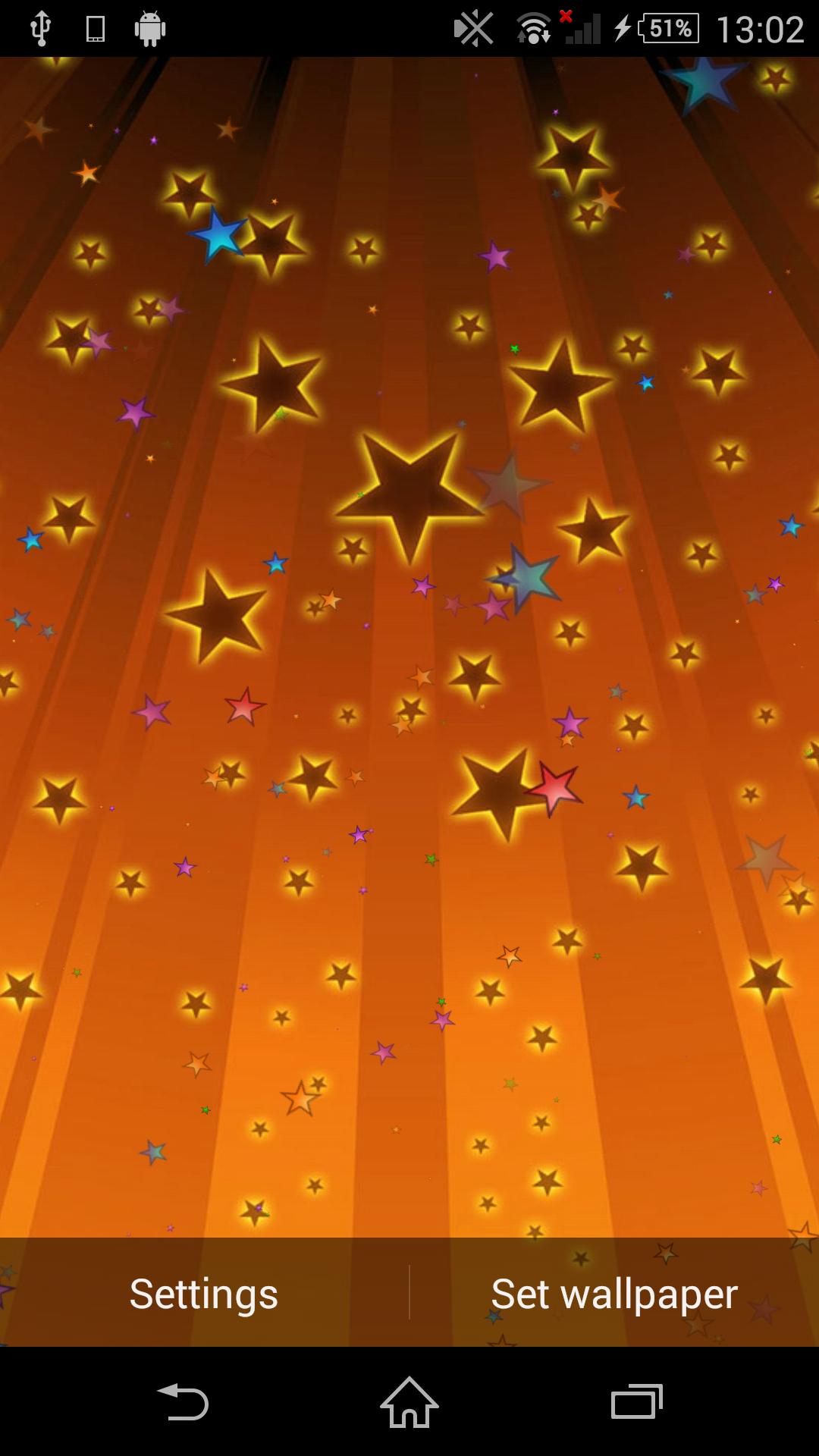 Charming Stars Live Wallpaper