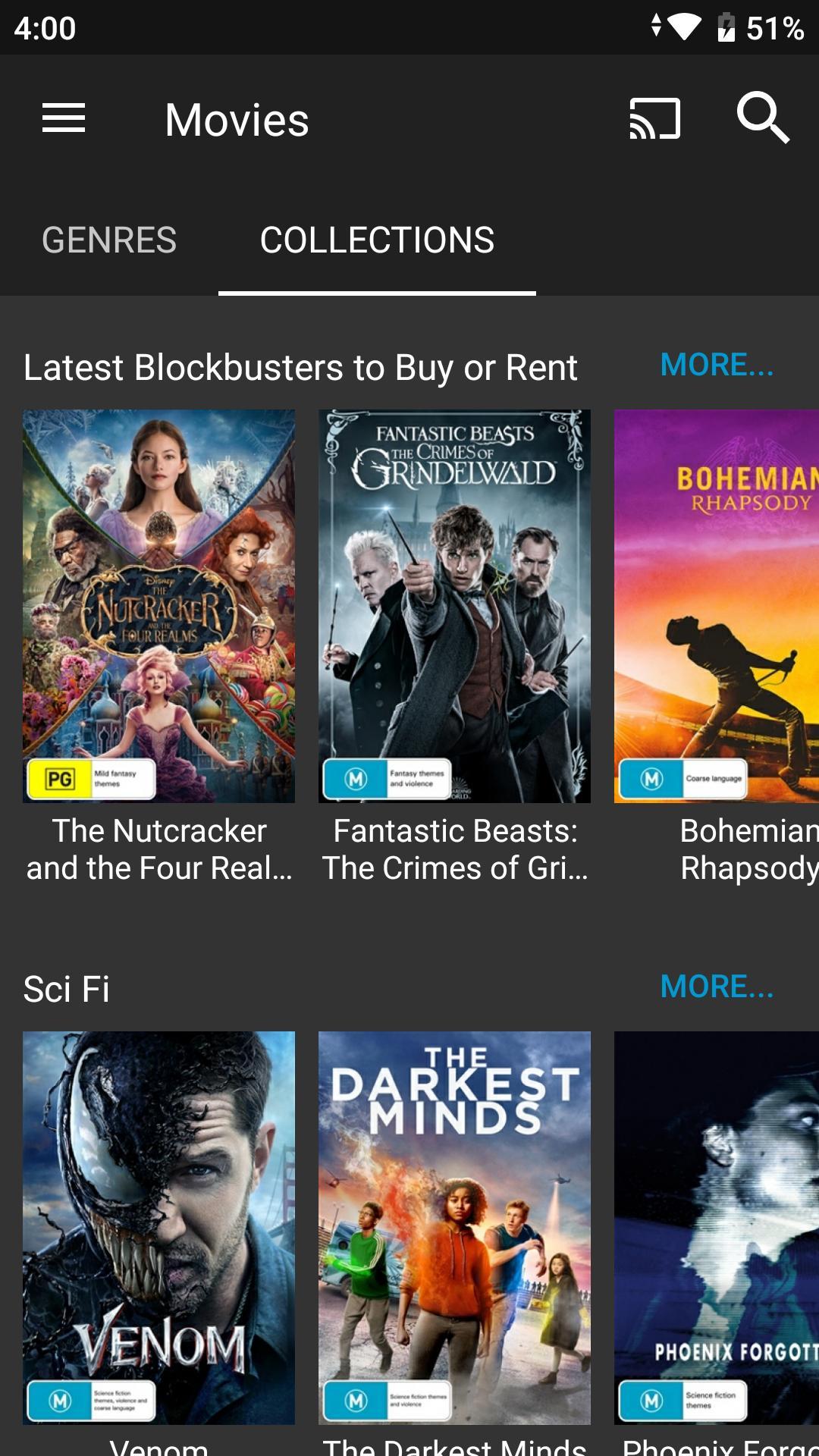 Telstra TV Box Office