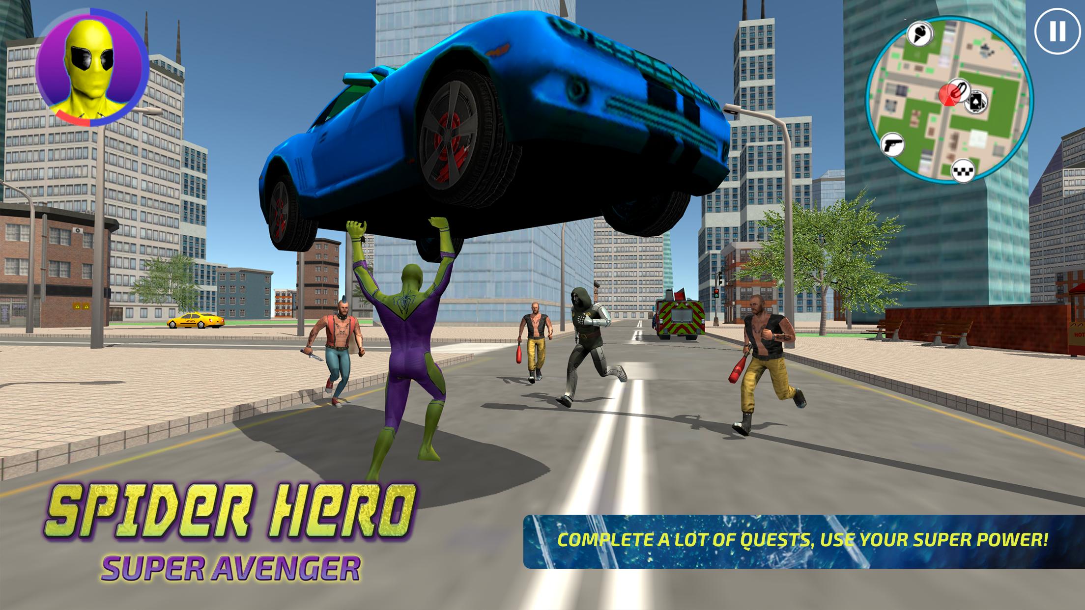 Spider Hero: Super Avenger