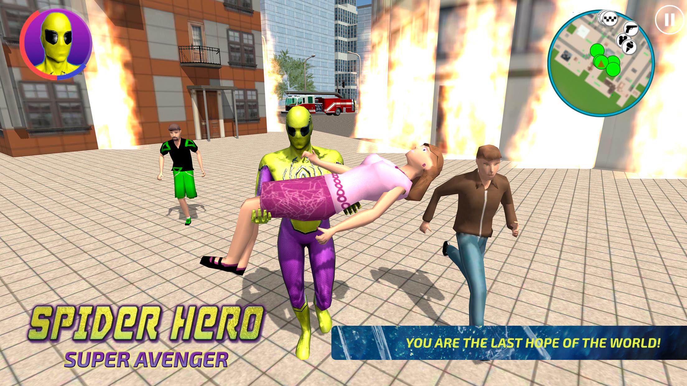 Spider Hero: Super Avenger