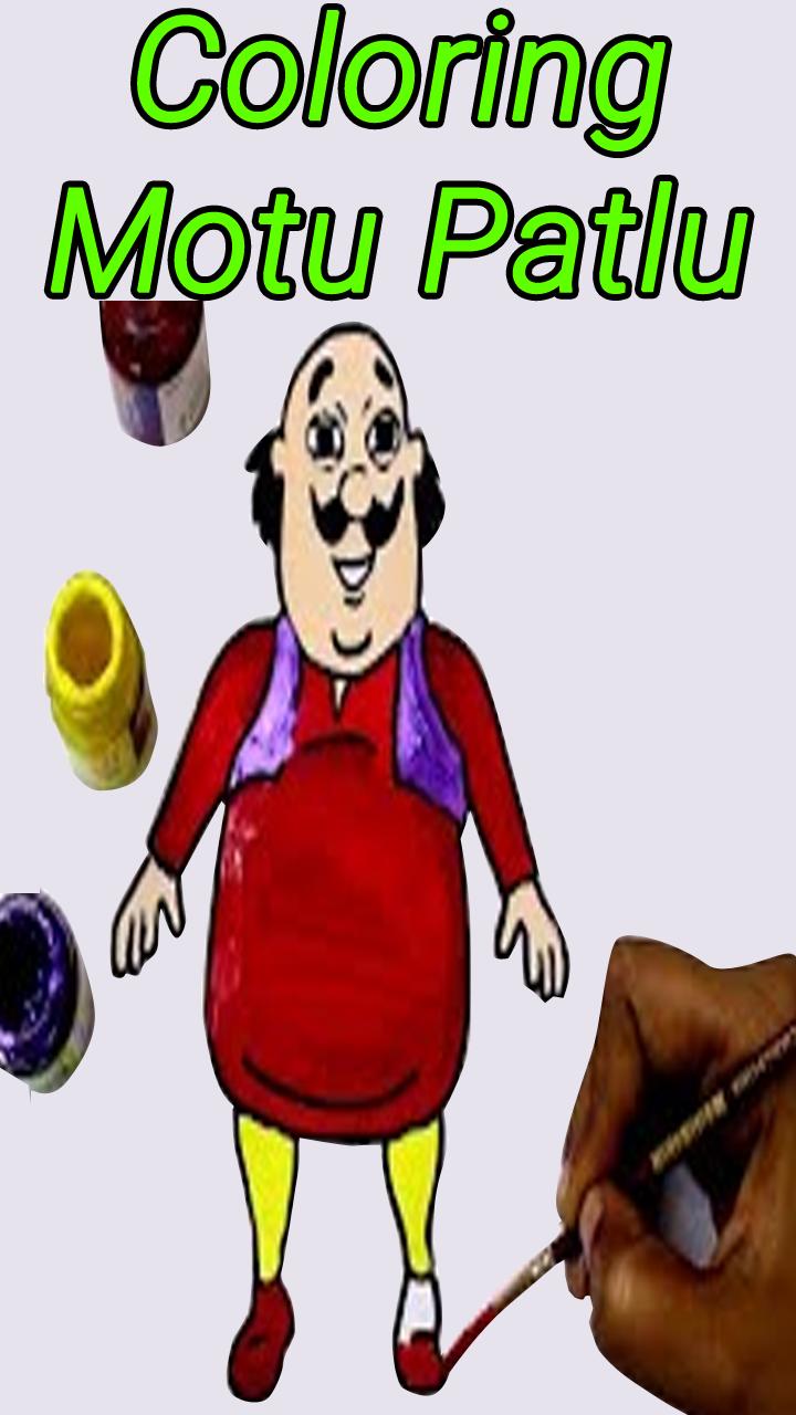 Coloring Book for Motu & Patlu