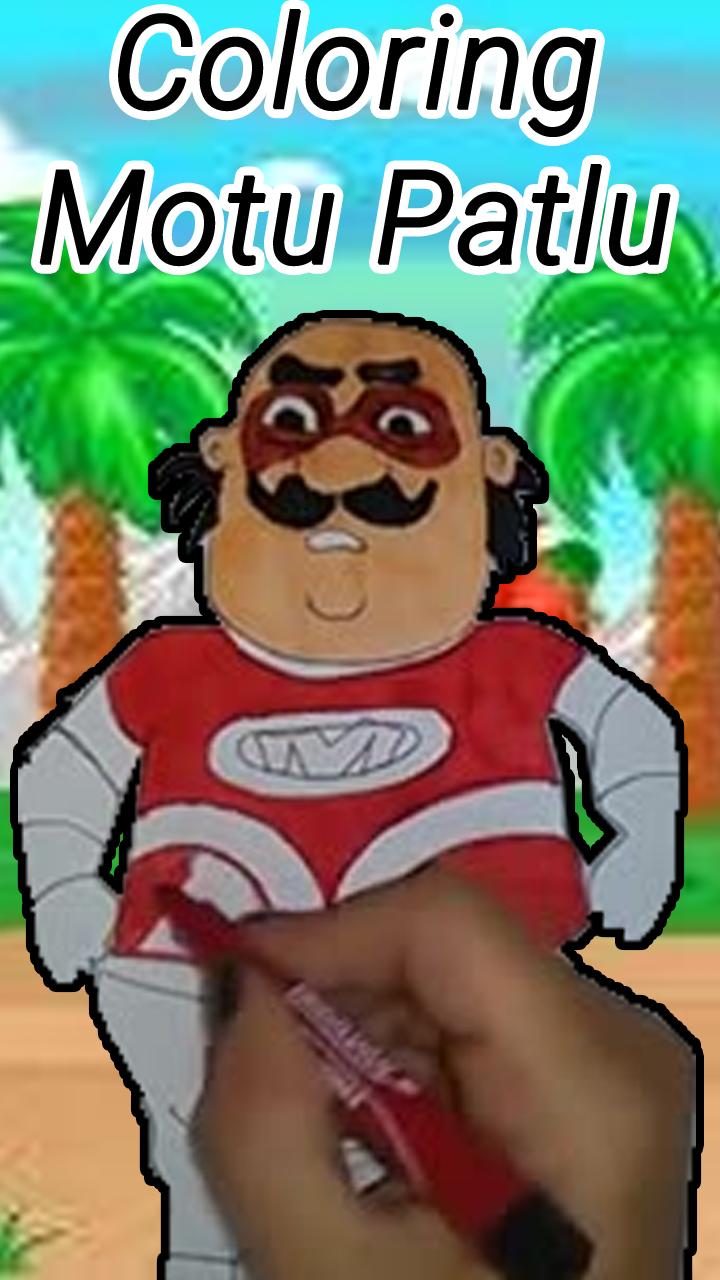 Coloring Book for Motu & Patlu