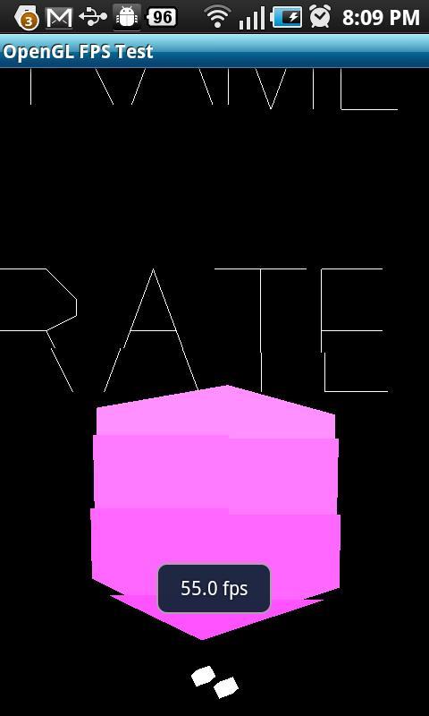 OpenGL Frame Rate Test