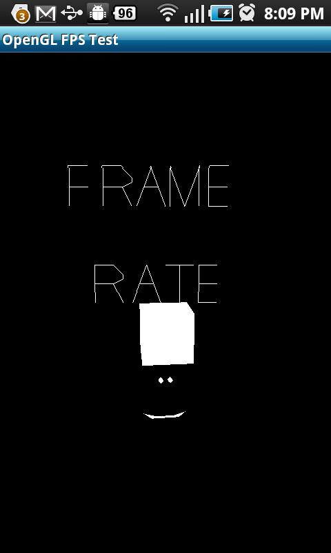 OpenGL Frame Rate Test