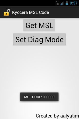 Kyocera MSL Reader