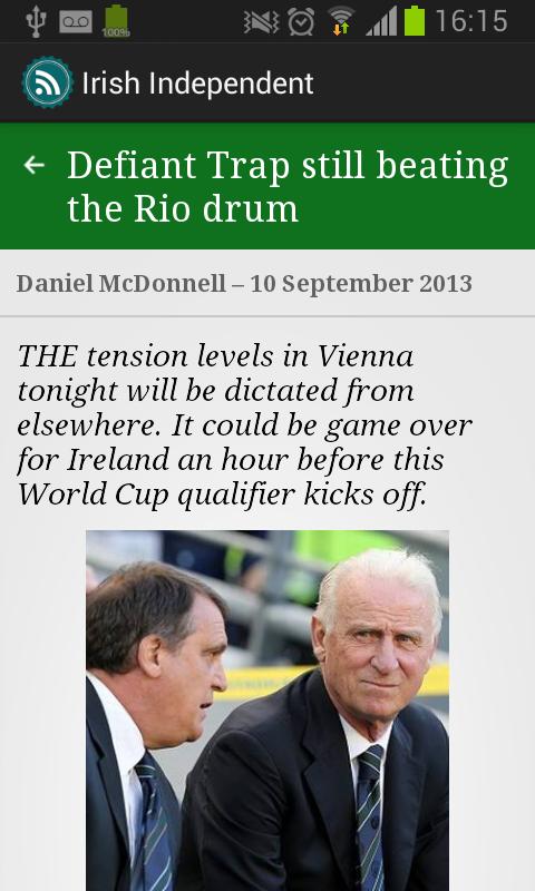 Mini Irish Independent (beta)