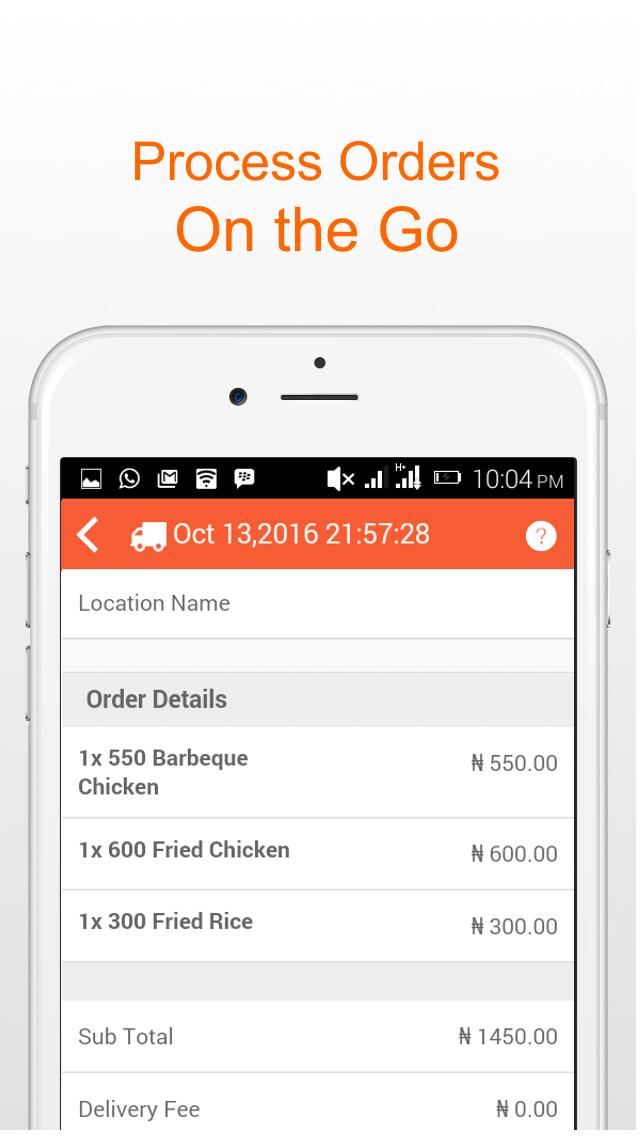 FoodTitan - Driver App