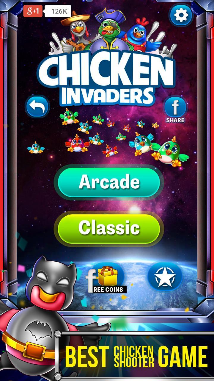 Chicken Shooter Invaders
