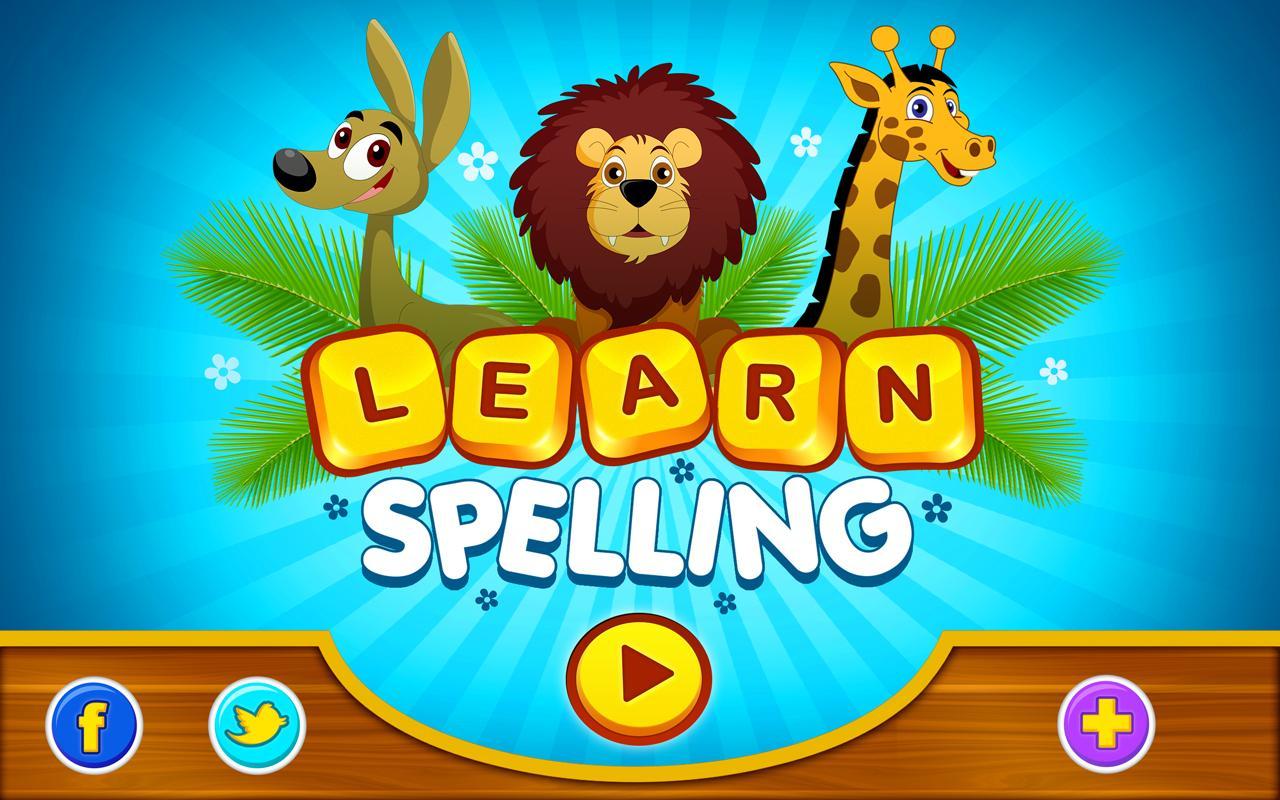 English Learn Spelling-Animals