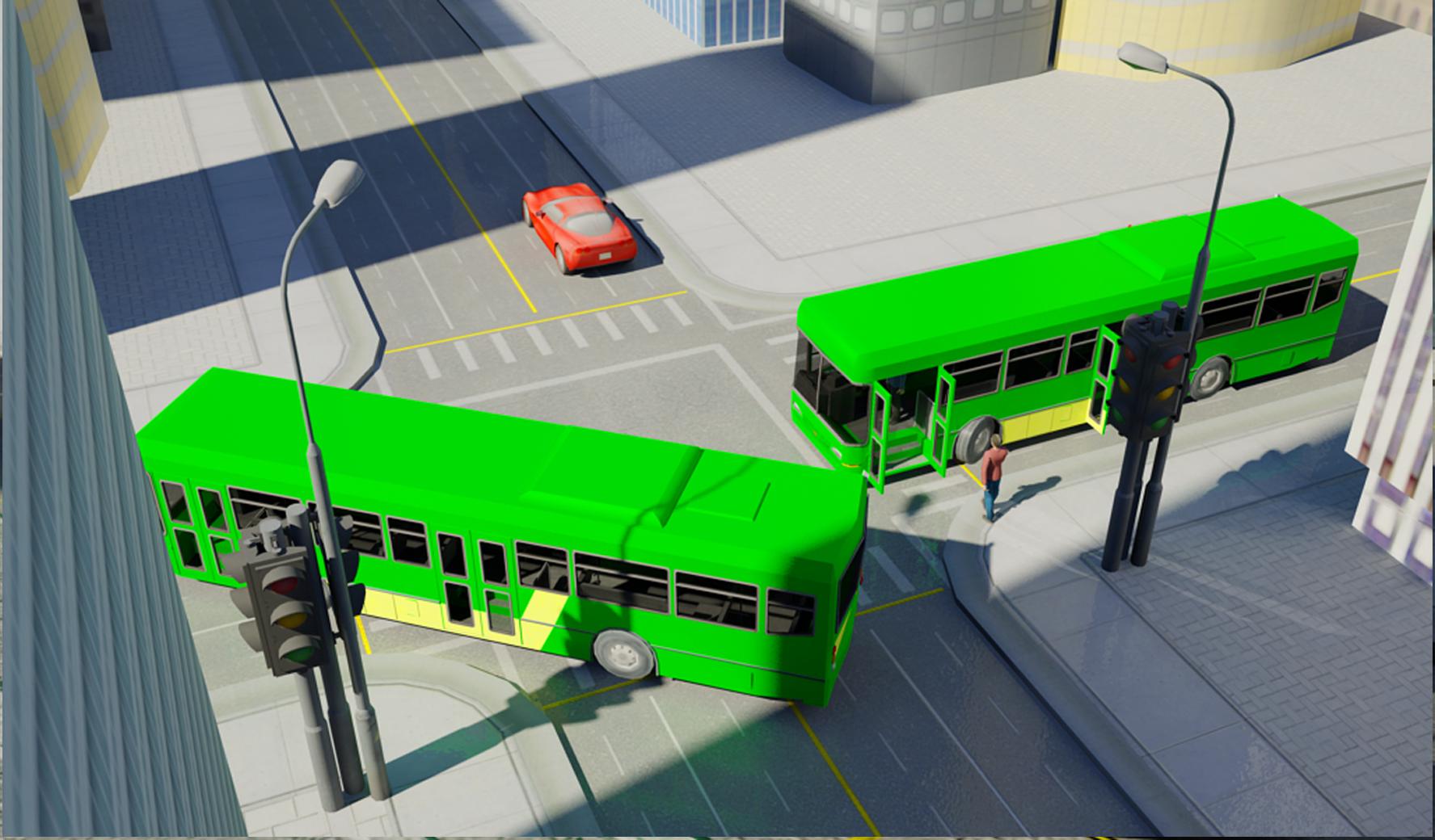 Traffic Bus Drive Simulator 3D