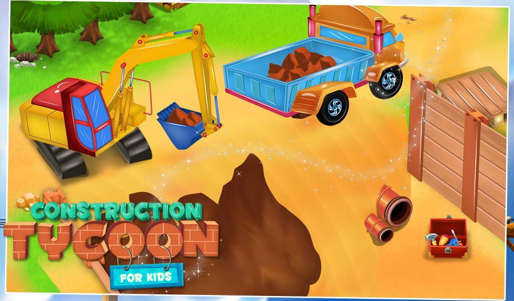 Construction Tycoon For Kids