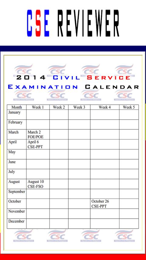 Civil Service Exam Reviewer