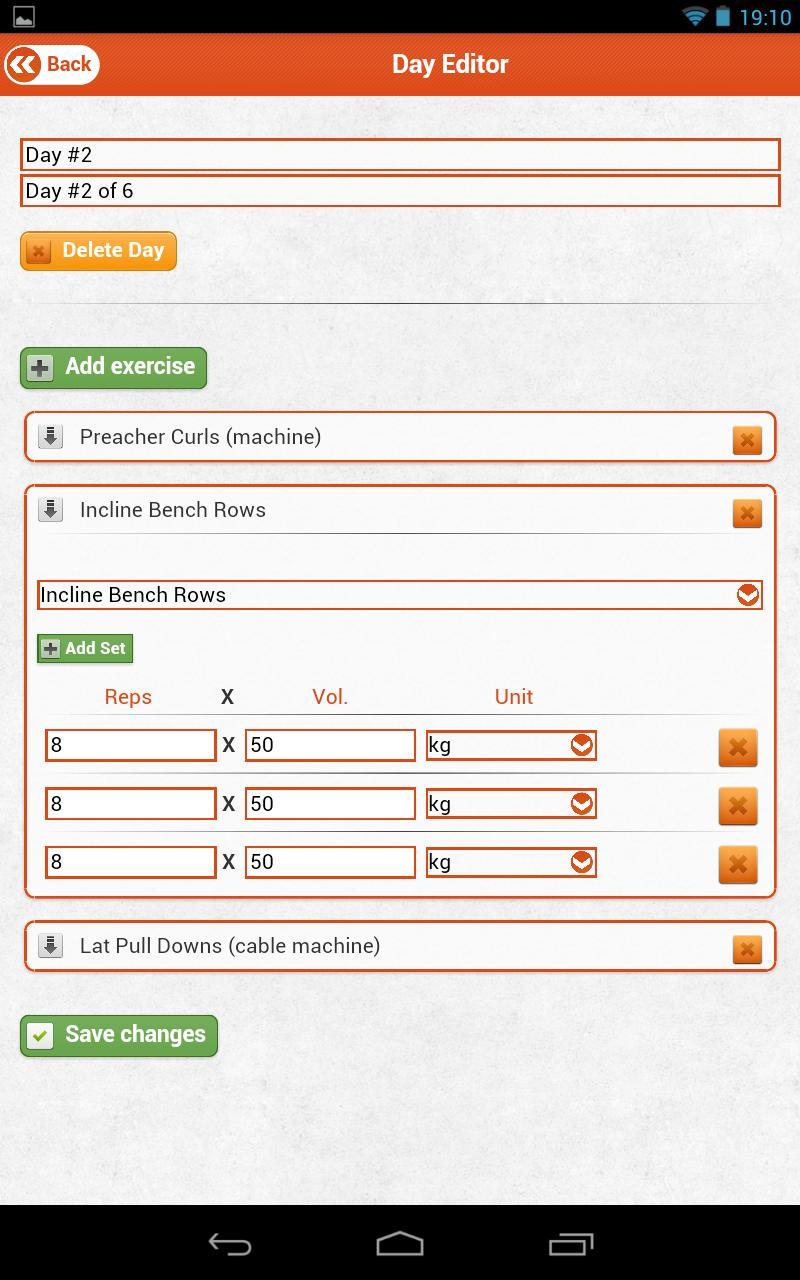 ThinkFit Gym / Workout Planner