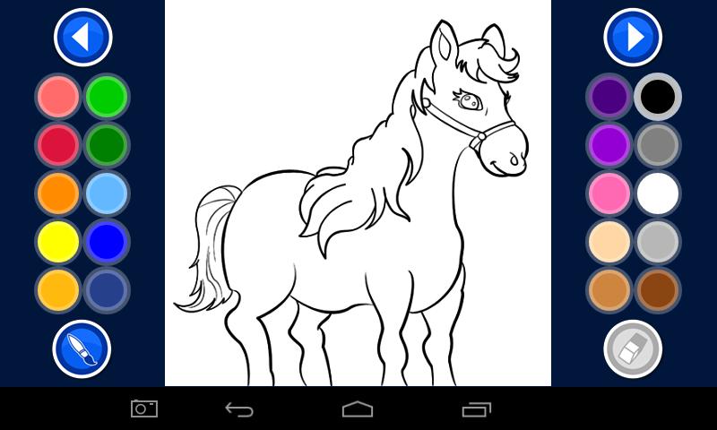 Kids Coloring blue Book