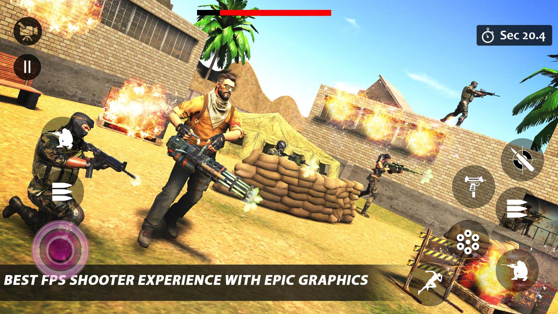 Counter Terrorist Striker 3D: Battleops Free Fire