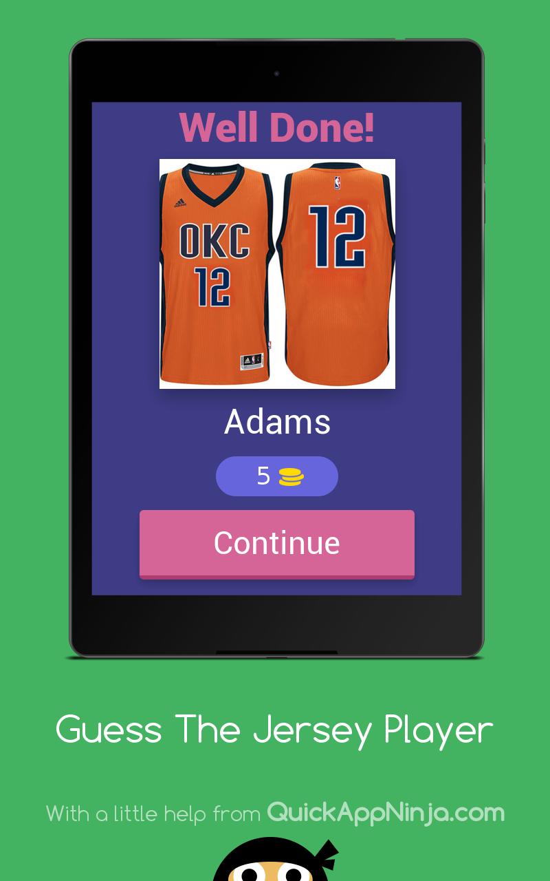 Guess The Jersey Player