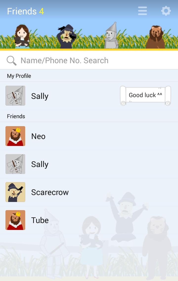 Wizard Of OZ - KakaoTalk Theme