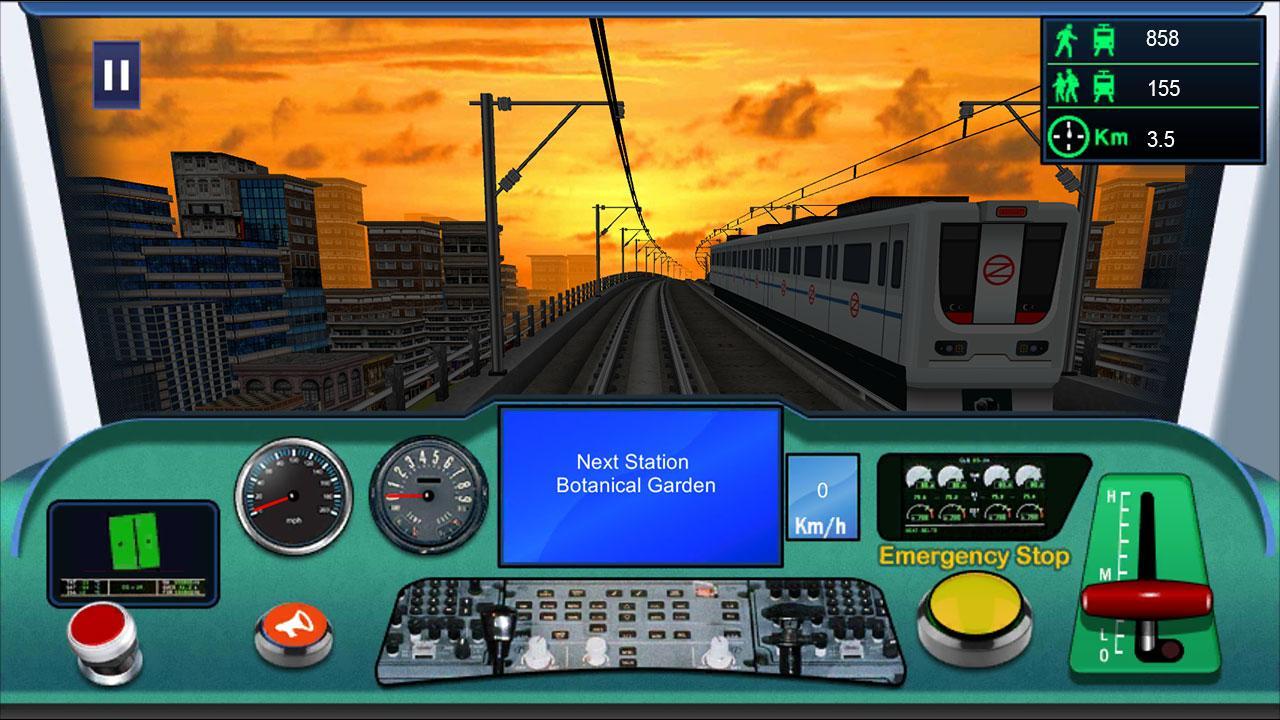 Indian metro train simulator