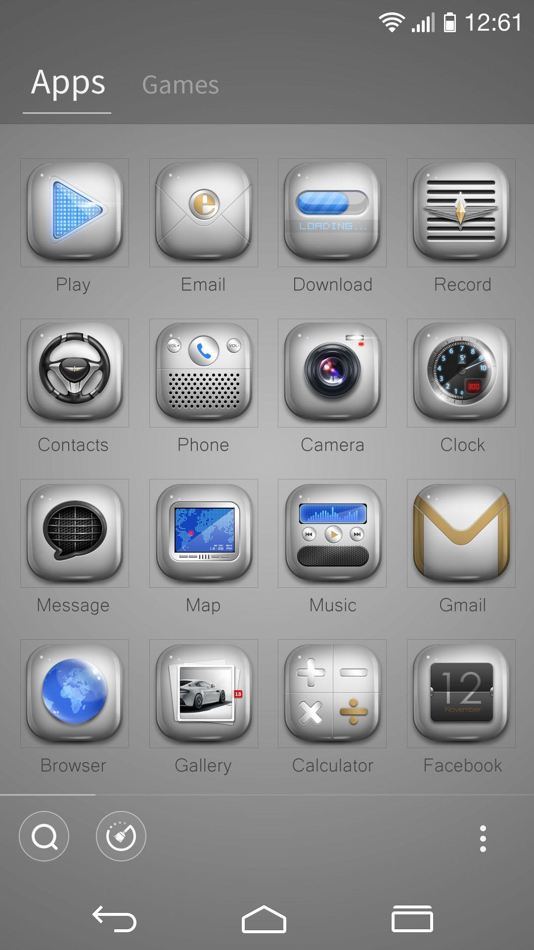 Full Ahead GO Launcher Theme