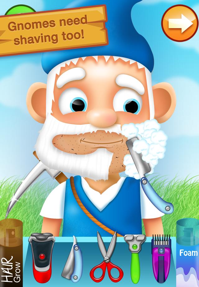 Hairy Face Salon Gnome Shave