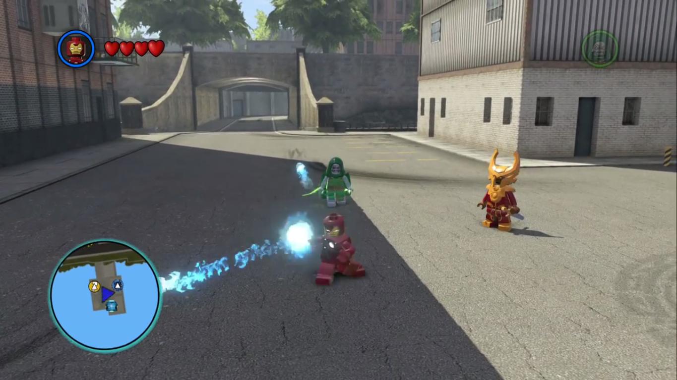 Asyplays For LEGO I Man Battle Trick